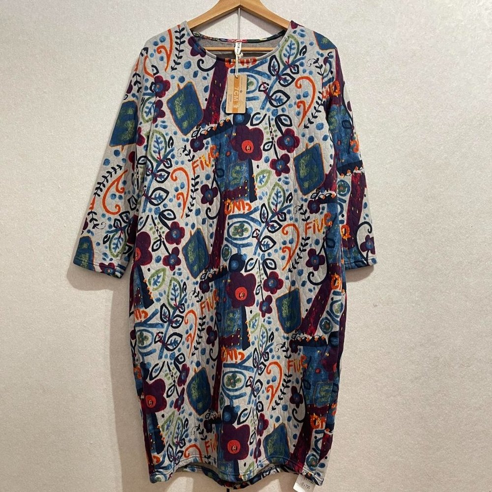 Avant Garde Boho lagenlook artsy dress